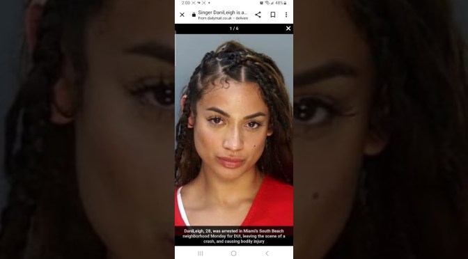 Mugshot Mania: Singer #DaniLeigh ARRESTED for HIT & RUN accident while ALLEGEDLY driving under the influence! [details]