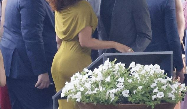 #MegTheStallion and soccer star #RomeluLukaku spark DATING rumors! Spotted hand in hand at a wedding! [vid]