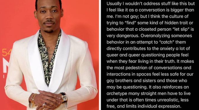 #AbbottElementary star #TylerJamesWilliams addresses GAY RUMORS! Shows ALLEGIANCE to the #LGBTQ community! [details]