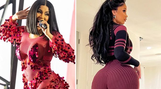 #CardiB BOOTY-POPPING clip gets MIXED reviews!! [vid]