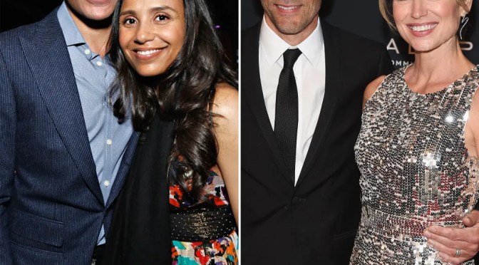 SPOUSE SWAP!?  #TJHolmes and #AmyRobach’s exes #AndrewShue and #MarileeFiebig are dating! [details]