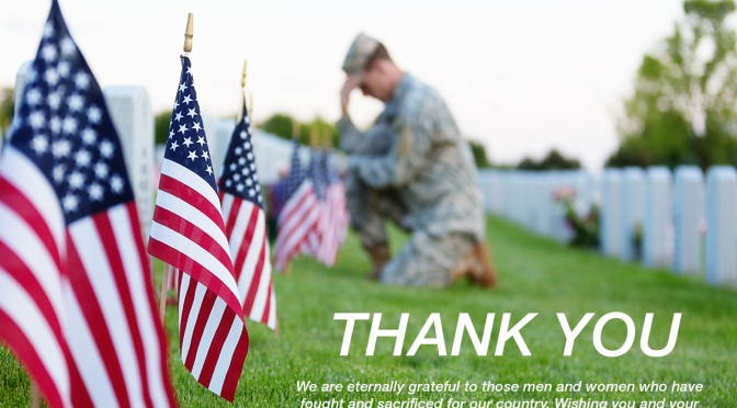 #HappyMemorialDay! We THANK YOU for your SACRIFICE!