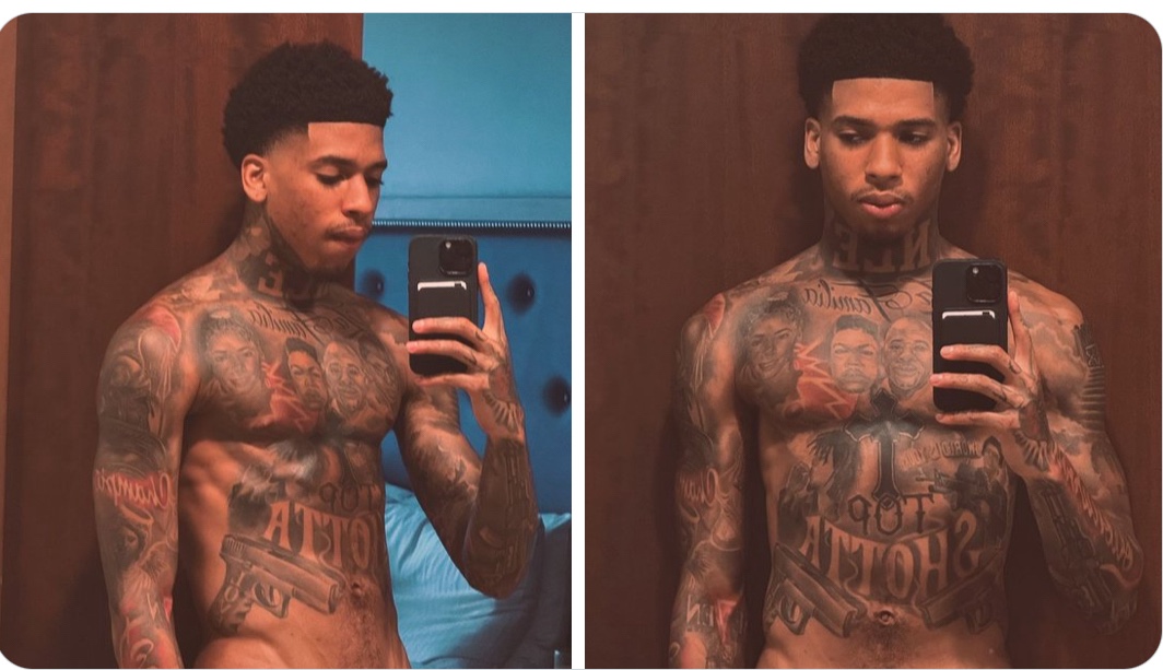 Thirst Trap: #NLEChoppa with the shirtless selfie! [pics]