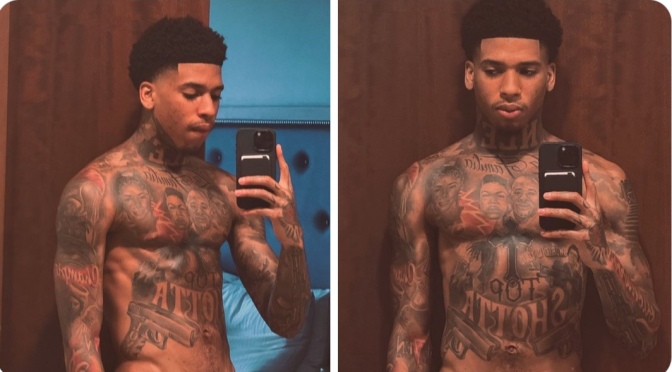 Thirst Trap: #NLEChoppa with the shirtless selfie! [pics]