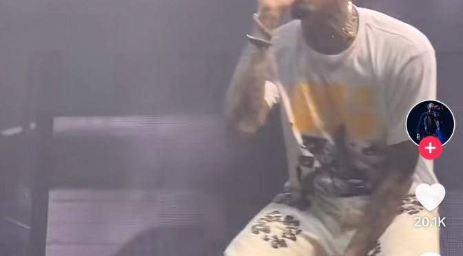Thirst Trap: #ChrisBrown POPPIN his SH*T on tour! [vid]