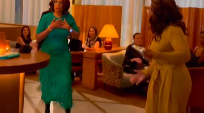 #Oprah gives bestie #GayleKing the surprise of her life ahead of 70th birthday! [vid]