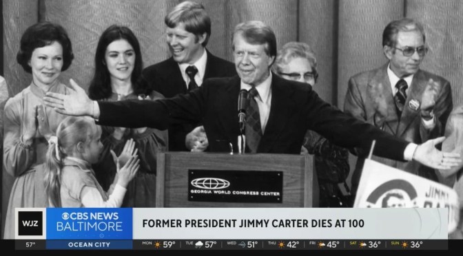 #JimmyCarter, 39th president and Nobel Peace Prize winner, dies at 100! [details]