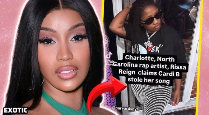 #NC Rapper #RissaReign ACCUSES #CardiB of STEALING ‘Outside’ song! [vid]