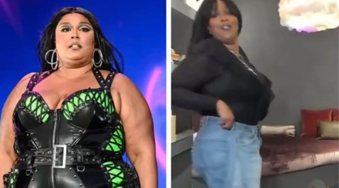 #Lizzo GUSHES about her dramatic weight loss journey! [vid]
