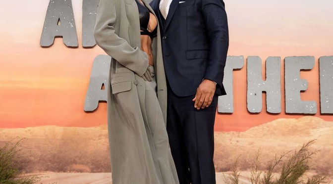 STAR TRACKS: #TeyanaTaylor and beau #AaronPierre at #OneBattleAfterAnother premiere! [vid]