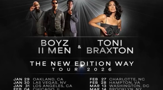 #NewEdition #BoyzIIMen #ToniBraxton set to tour TOGETHER! [vid]