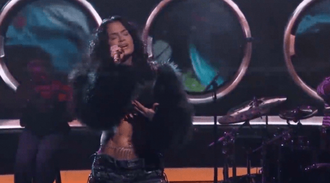 #Kehlani takes her hit ‘Folded’ to #JimmyKimmel! [vid]