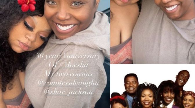 #CountessVaughn & #SharJackson REUNITE to commemorate #Moesha’s 30th Anniversary! [vid]