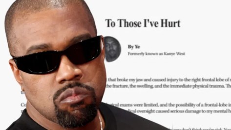 #KanyeWest formally apologizes for antisemitic remarks in the #WallStreetJournal! Cites brain injury. [details]