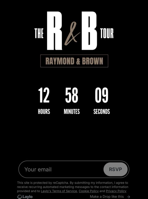 #RandBTour- #Usher & #ChrisBrown Countdown!