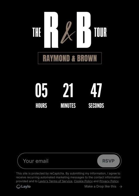 #RandBTour- #Usher & #ChrisBrown Countdown!