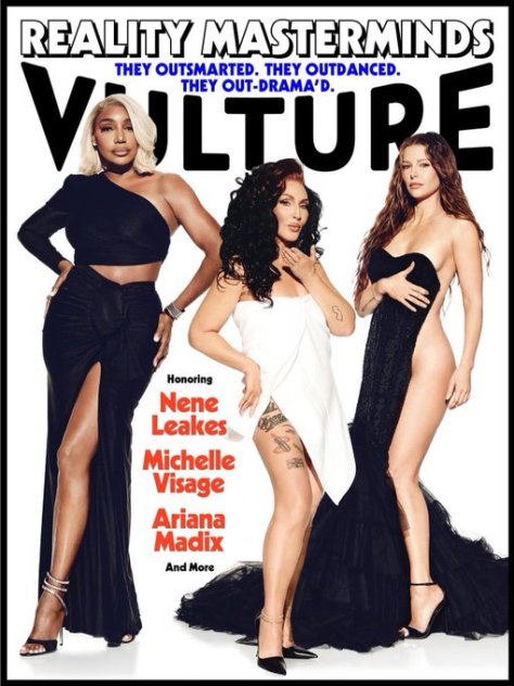 MAG TAG: #RHOA alum-#NeneLeakes covers #Vulture magazine! [pic]