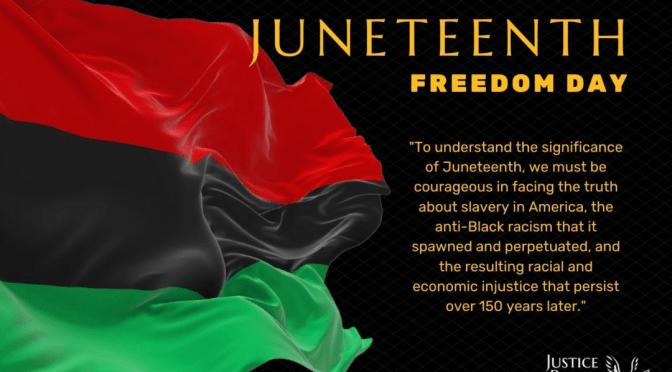 #HappyJuneteenth! What’s the REASON for the SEASON!? [details]