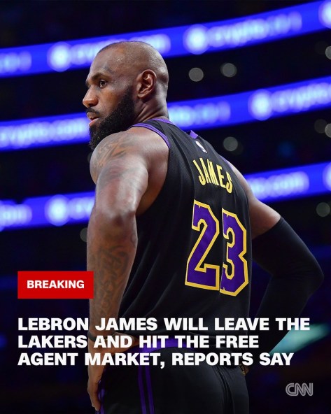 BREAKING! #LebronJames is LEAVING the #Lakers! Enters free agency! [details]