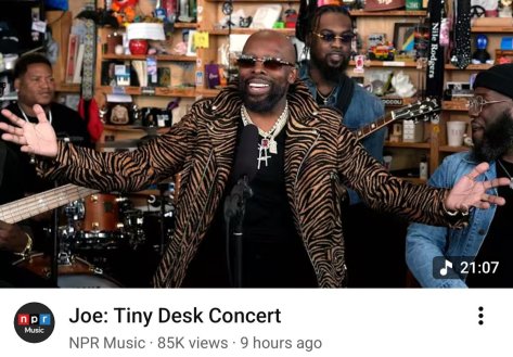 #JoeThomas delivers a slew of hits for #NPRTinyDesk’s Black Music Month Series [Video]