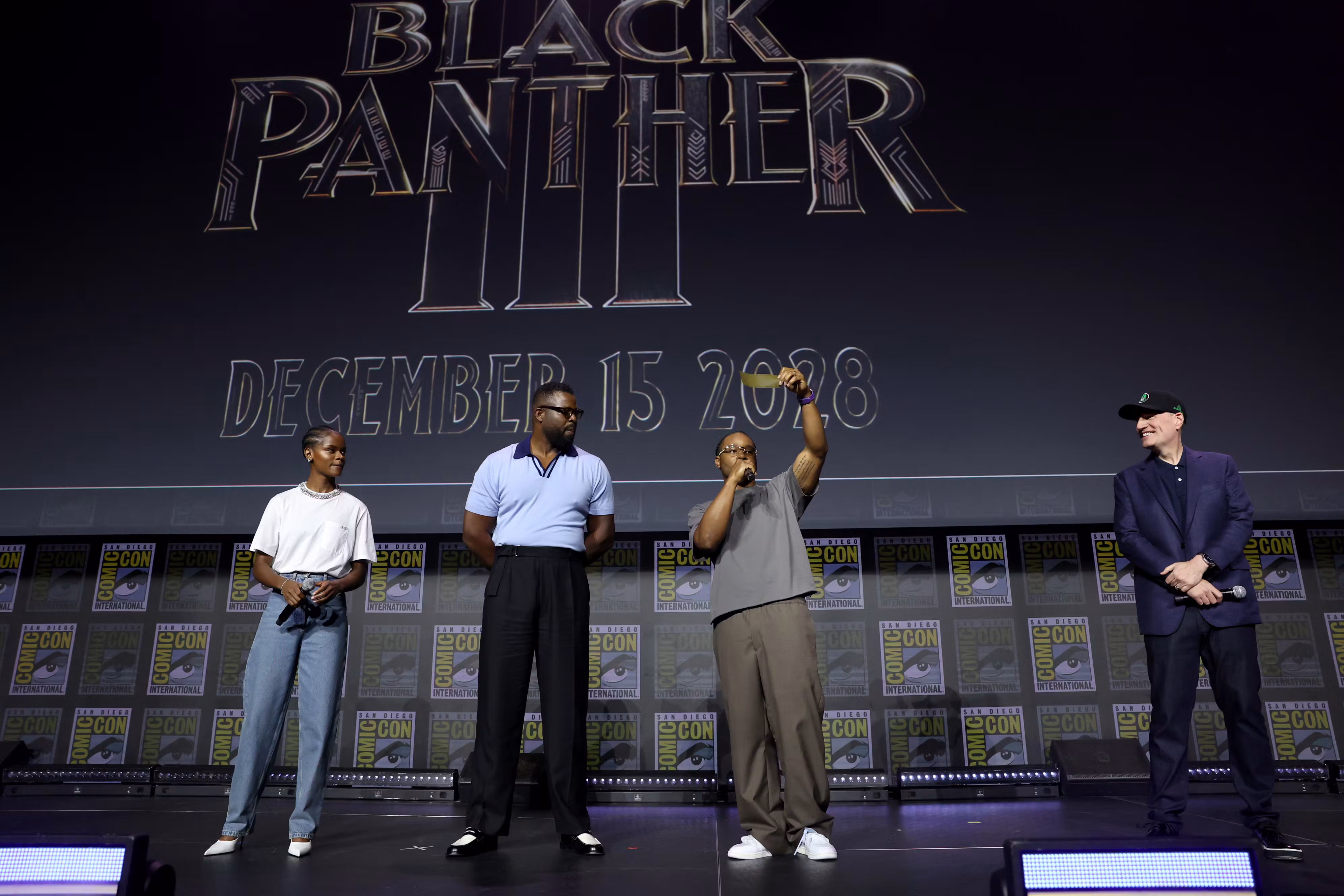 #BlackPanther director #RyanCoogler introduces NEW 'TChalla' actor and movie release date! [vid]