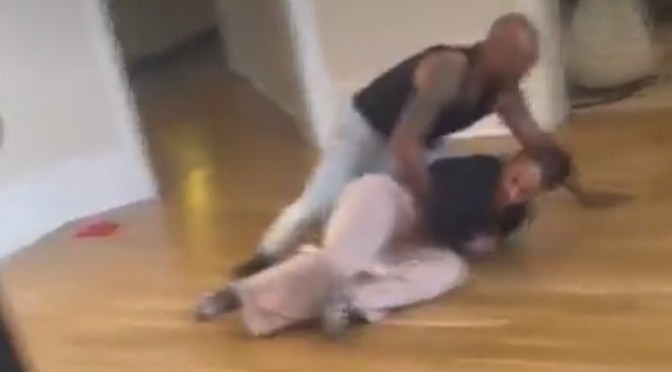 Footage LEAKS of #BigTigger SCUFFLING with his wife! [vid]