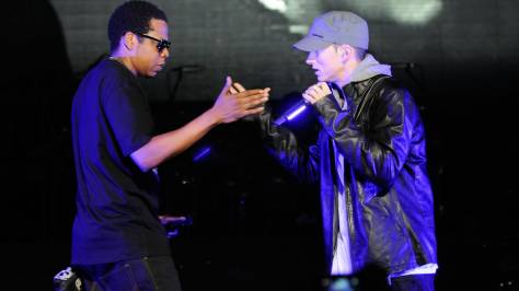 #JayZ brings out #Eminem for night 2 at #YankeeStadium! [vid]