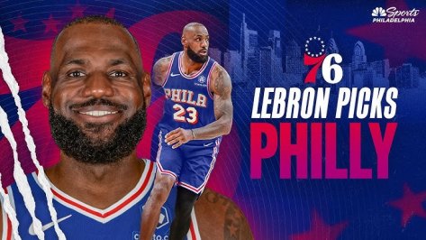 BREAKING! #LebronJames is headed to the #76ers! [details]