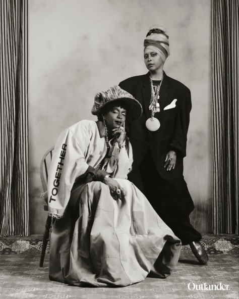 Queens! #ErykahBadu & #MsLaurynHill together for #Outlander magazine! [vid]