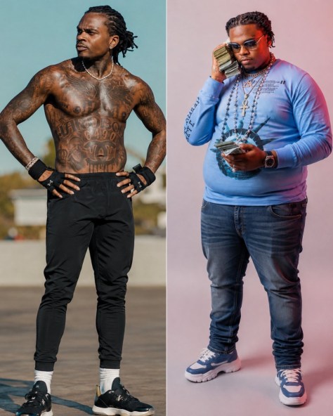 Thirst Trap: #Gunna takes the GYM life seriously! [details]