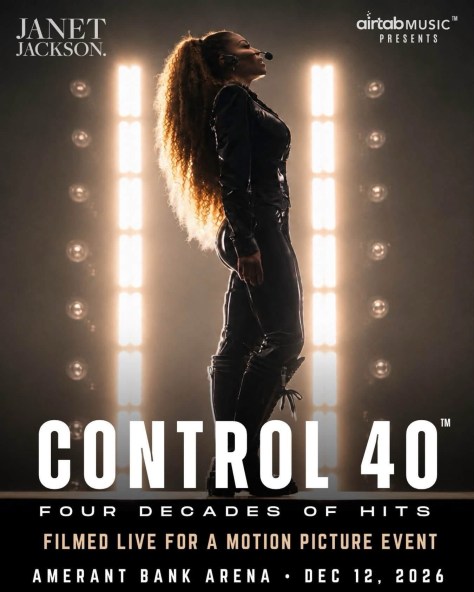 #JanetJackson ANNOUNCES #Control40! [details]
