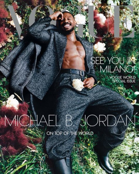 MAG TAG: #MichaelBJordan covers #Vogue! [pics]