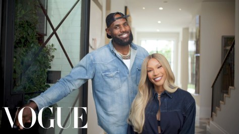 #LeBron and Savannah James Share Home Tour in #Vogue video! [vid]
