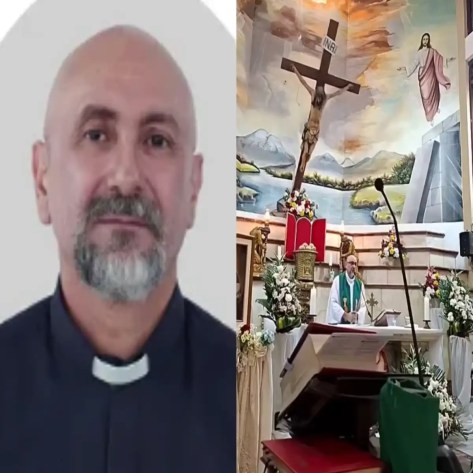 Priest k*lled as giant crucifix falls on him during livestreamed Mass in #Ecuador